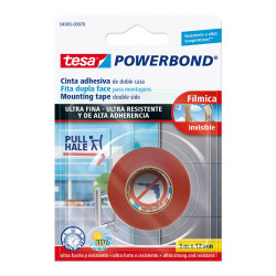 CINTA DOBLE FAZ TRANSPARENTE 