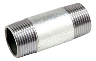 NIPLE GALVANIZADO 1/2 X 6" 15CM