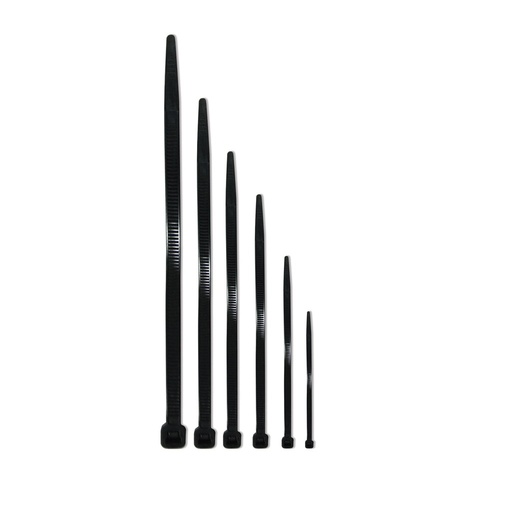 [1010] AMARRE PLASTICO 30 CMS NEGRO 100UND