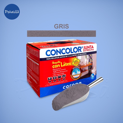 [1010] BOQUILLA CORONA 2KL GRIS CLARO